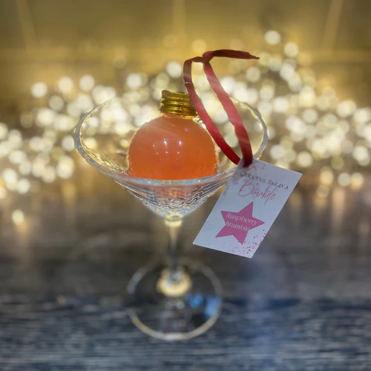 Cocktail in a Bauble, Raspberry Bramble, 100ml