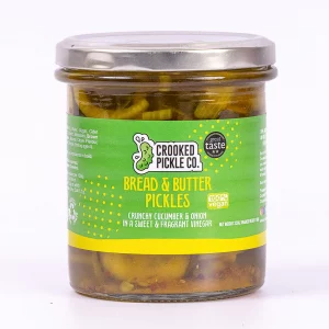 Crooked Pickle Co. Bread and Butter Pickles, 310g
