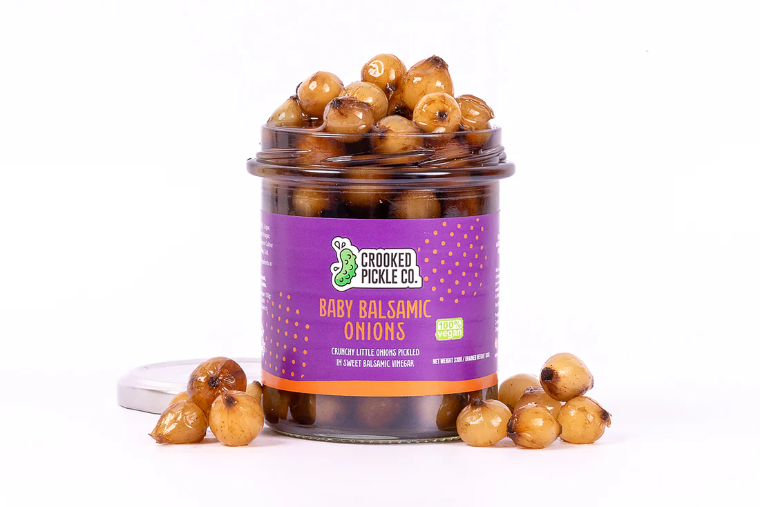 Crooked Pickle Co. Baby Balsamic Onions, 280g - Image 3