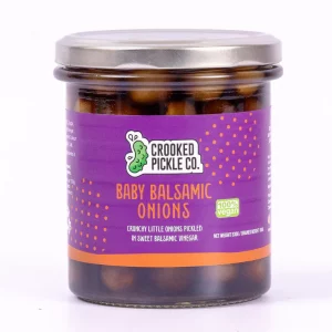 Crooked Pickle Co. Baby Balsamic Onions, 280g