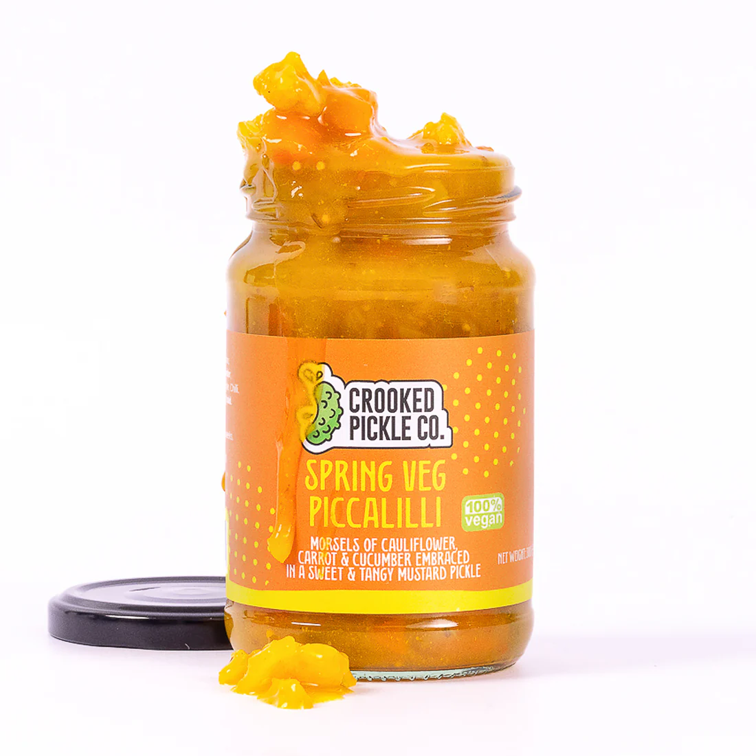 Crooked Pickle Co. Spring Veg Piccalilli, 310g - Image 3
