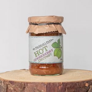 Mr Pitchforks Hot Gooseberry Chutney, 280g