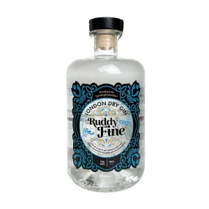Ruddy Fine London Dry Gin 70cl
